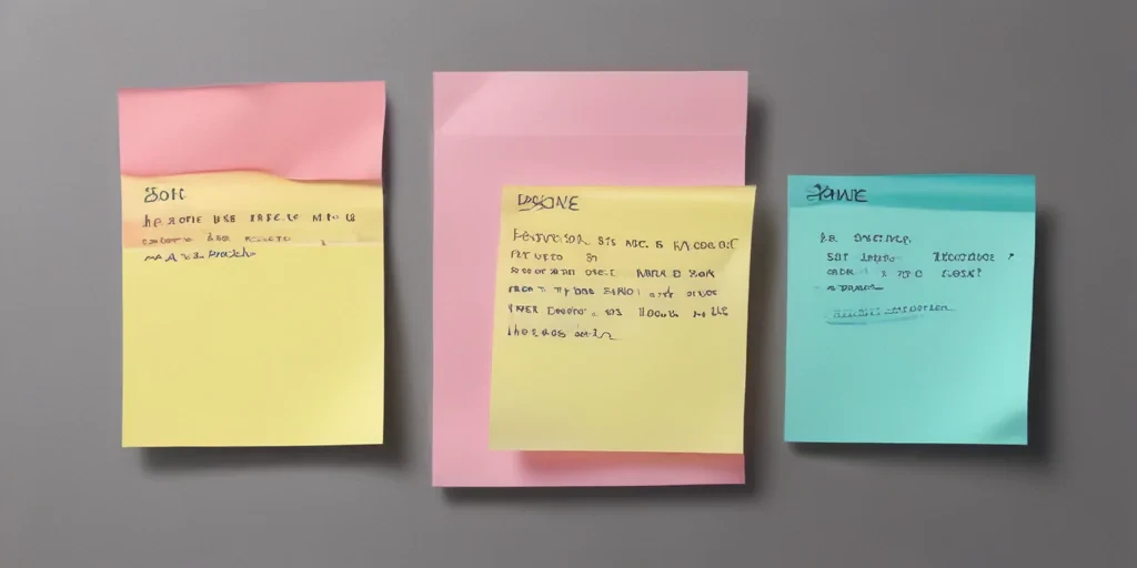 sticky notes png transparent
