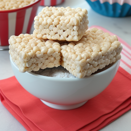 rice krispie treats using fluff