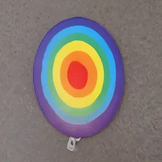 rainbow back round