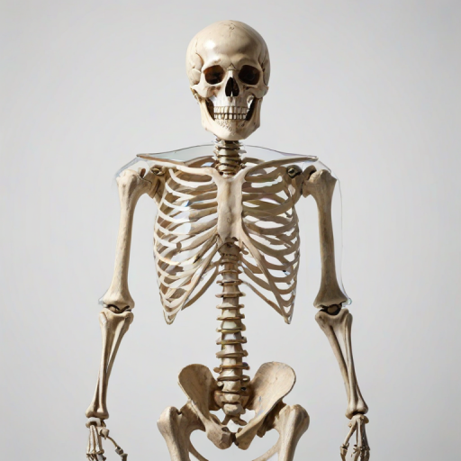 skeleton transparent background