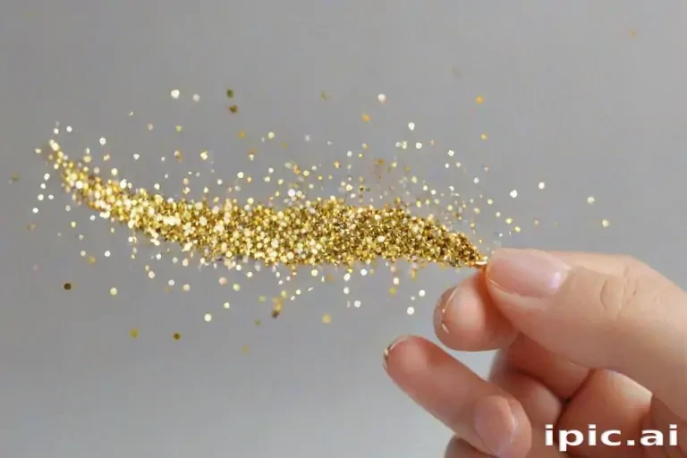 transparent background glitter