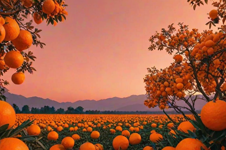 aesthetic wallpaper orange