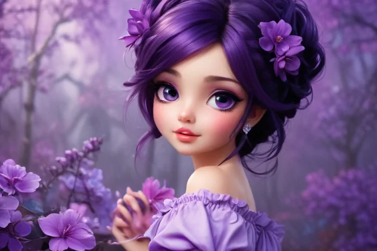 cute purple wallpapers