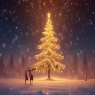 cute christmas background