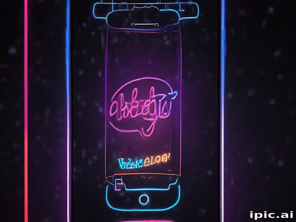 4k neon phone wallpaper