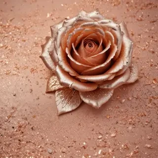glitter rose gold background