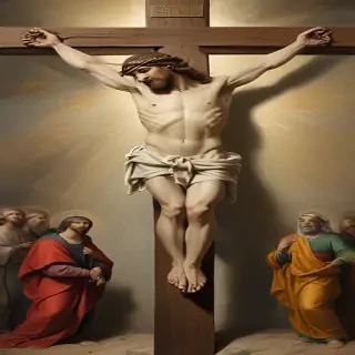 christ on the cross image