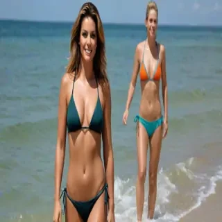 shania geiss bikini