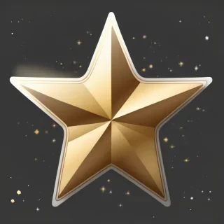 star sticker png