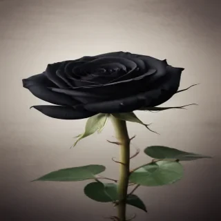 black rose photo