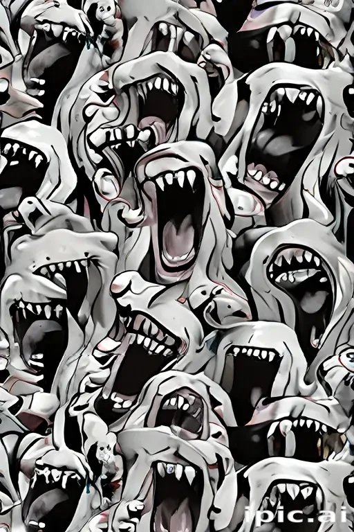 screaming background