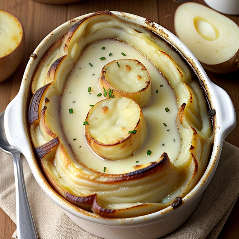potato bake french onion soup