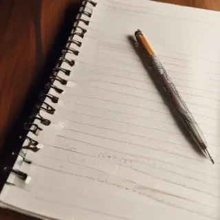 notebook page background
