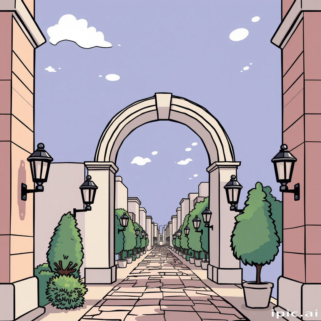 archway clipart