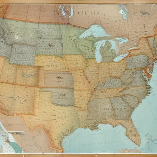 united states map