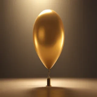 golden balloon