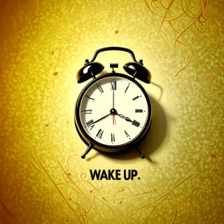 wake up wallpaper