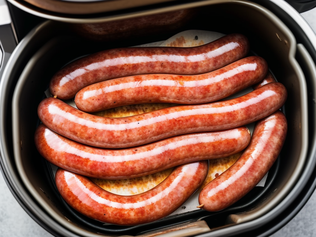 how to cook smoked sausage in air fryer