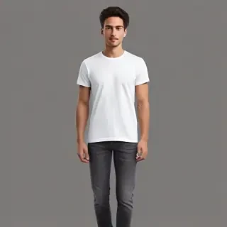 white tee png