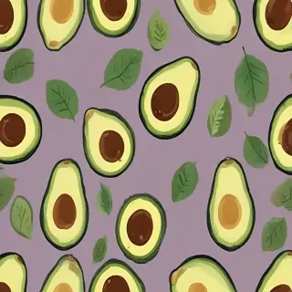 cute avocado wallpaper