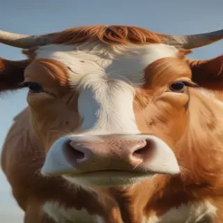 cow head png
