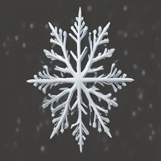 snow flake png