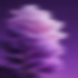 purple aesthetic wallpapers iphone