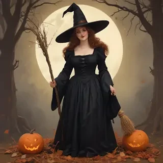 vintage witch images
