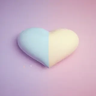 pastel heart wallpaper
