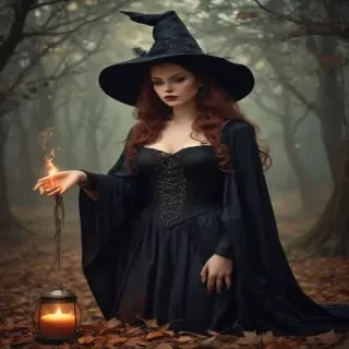 vintage witch images