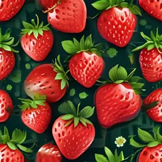 strawberry cute wallpaper