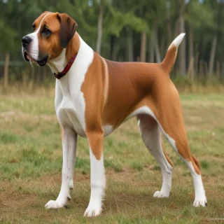 american boxer foxhound