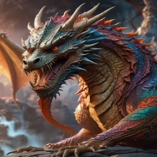 dragon backround