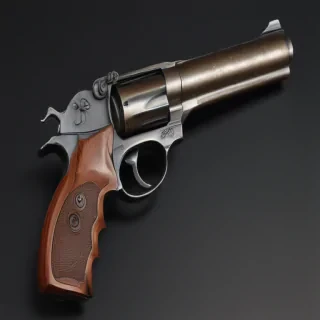 gun no background