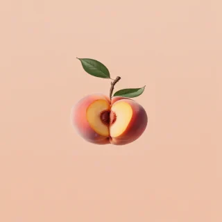 peach background aesthetic