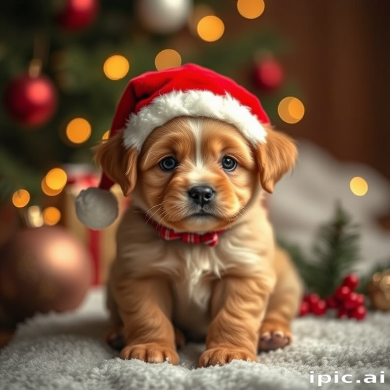 christmas puppy desktop backgrounds