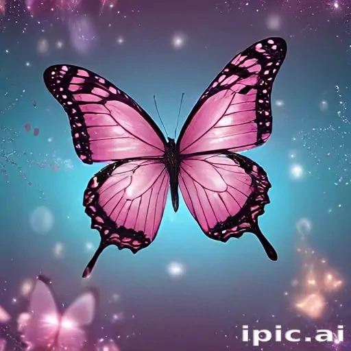 glitter butterfly wallpaper