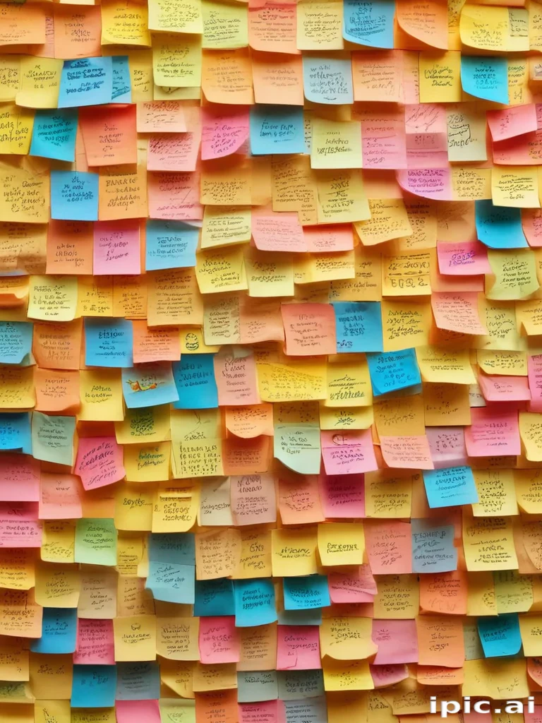 sticky note background