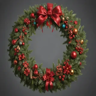 christmas wreath png