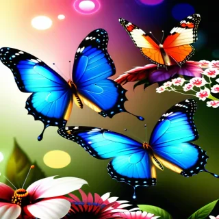 beautiful butterflies wallpaper