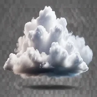 clouds with transparent background