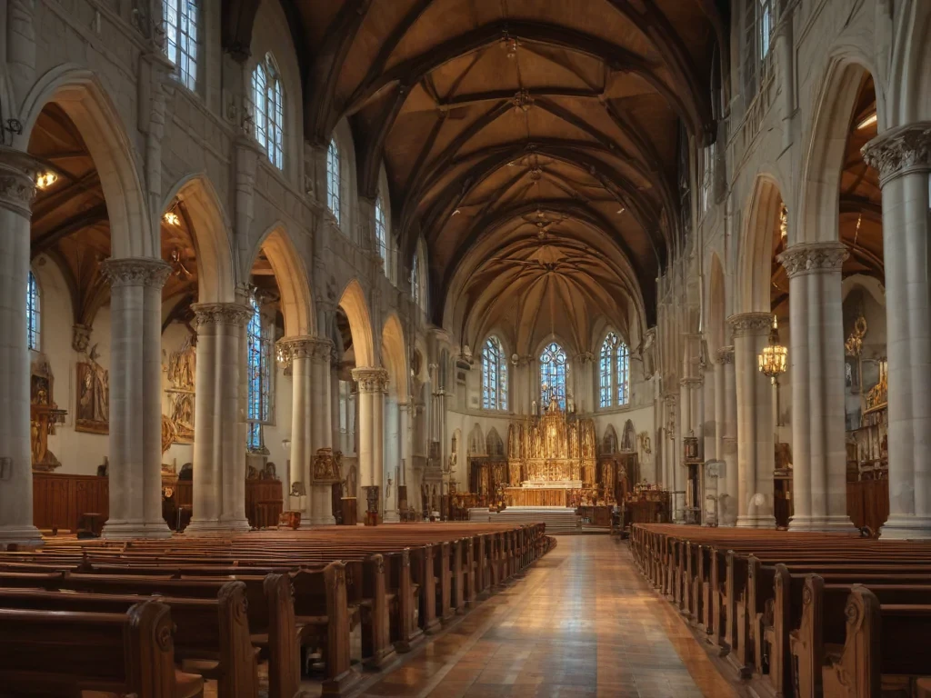 church drawing