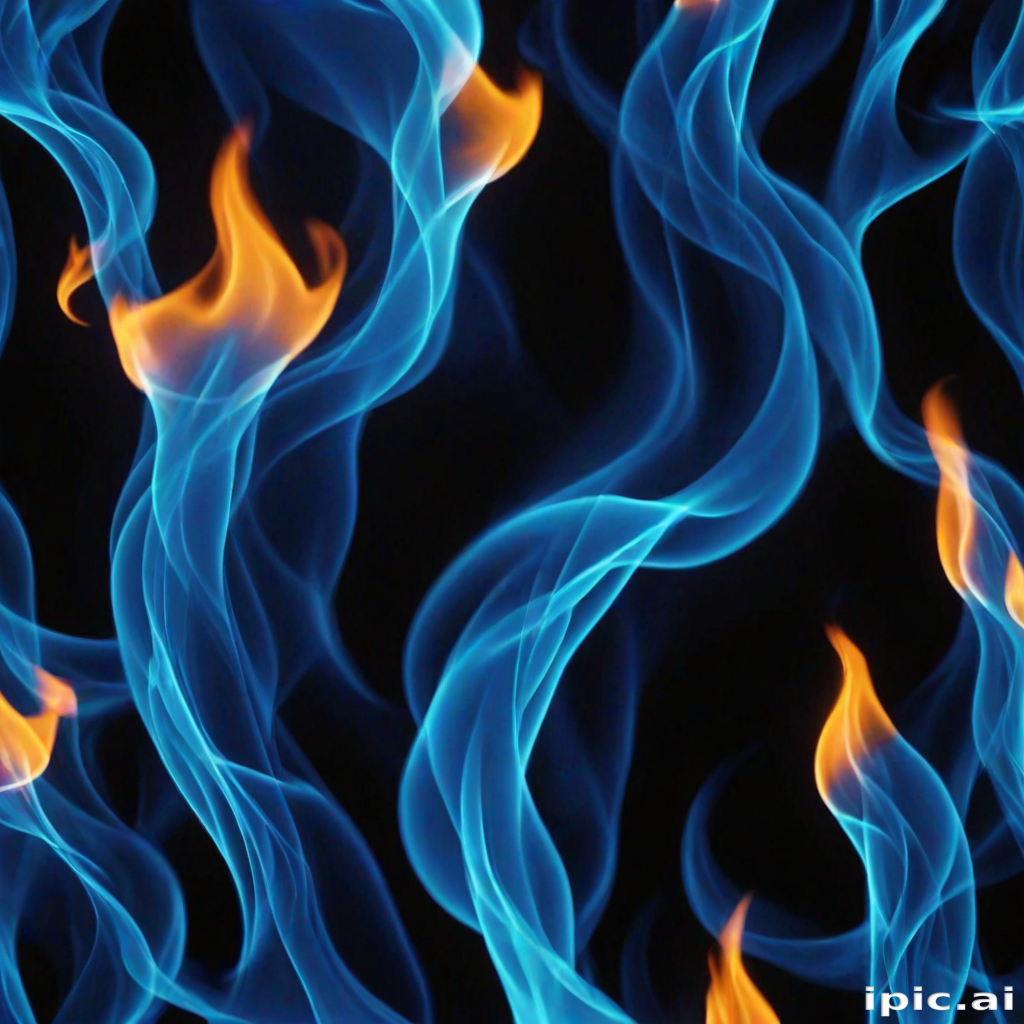blue flame background