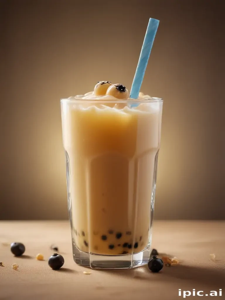 milk tea boba wallpaper