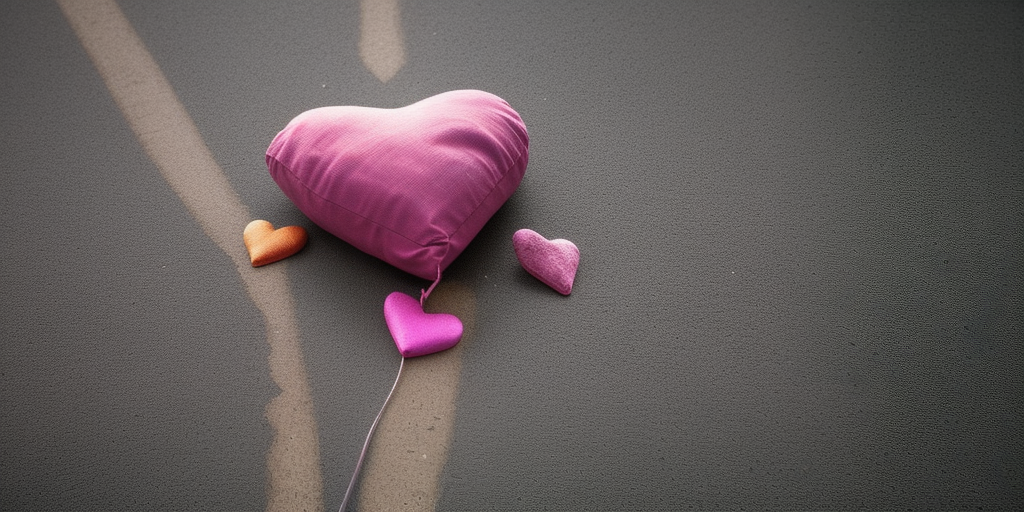 Vibrant Hearts on a Smooth Surface: A Touch of Love and Color