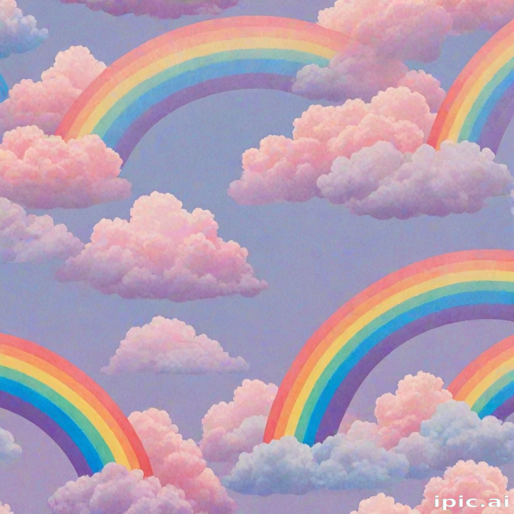 aesthetic wallpapers rainbow