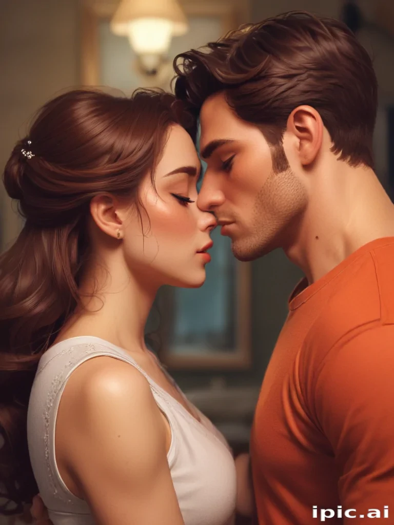 cartoon couple aesthetic