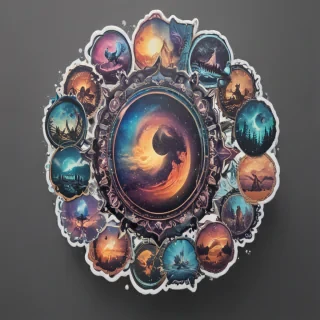 stickers png aesthetic
