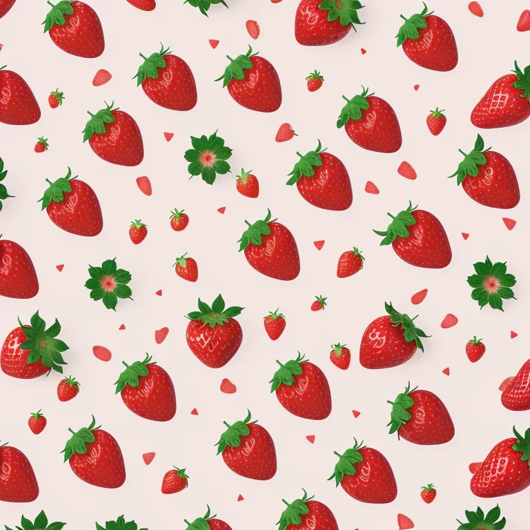 strawberry wallpaper aesthetic