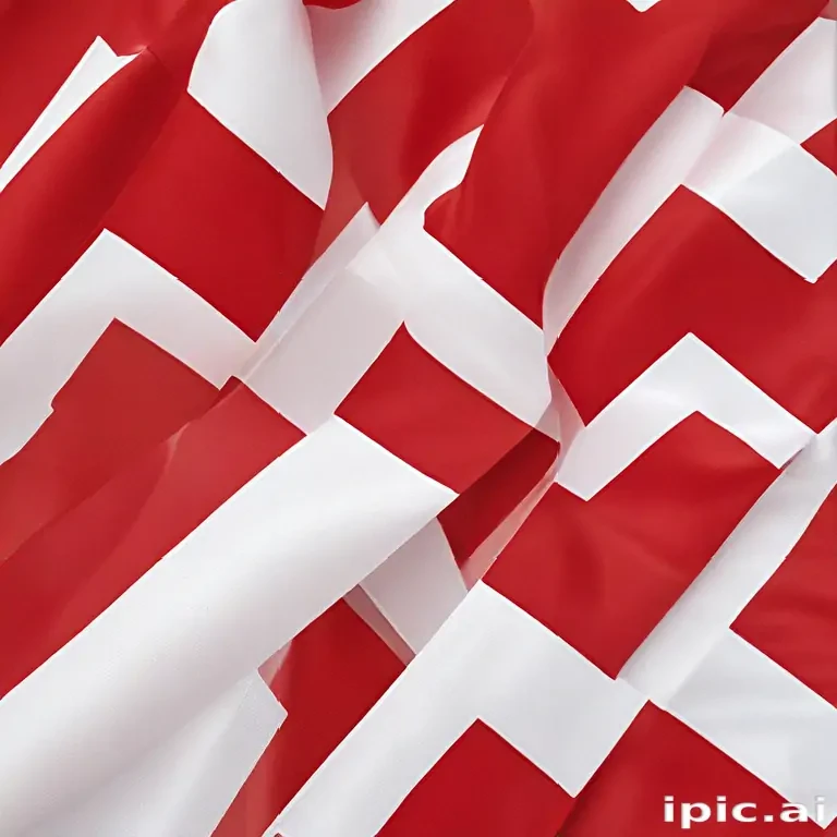 red and white flag